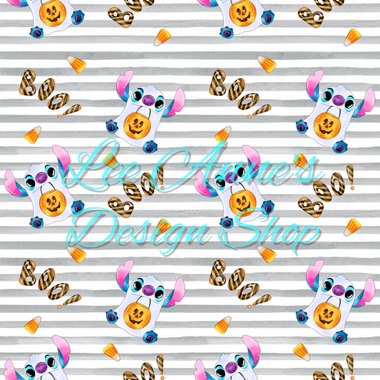 Stitch Halloween Seamless