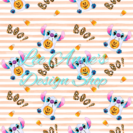 Stitch Halloween Seamless