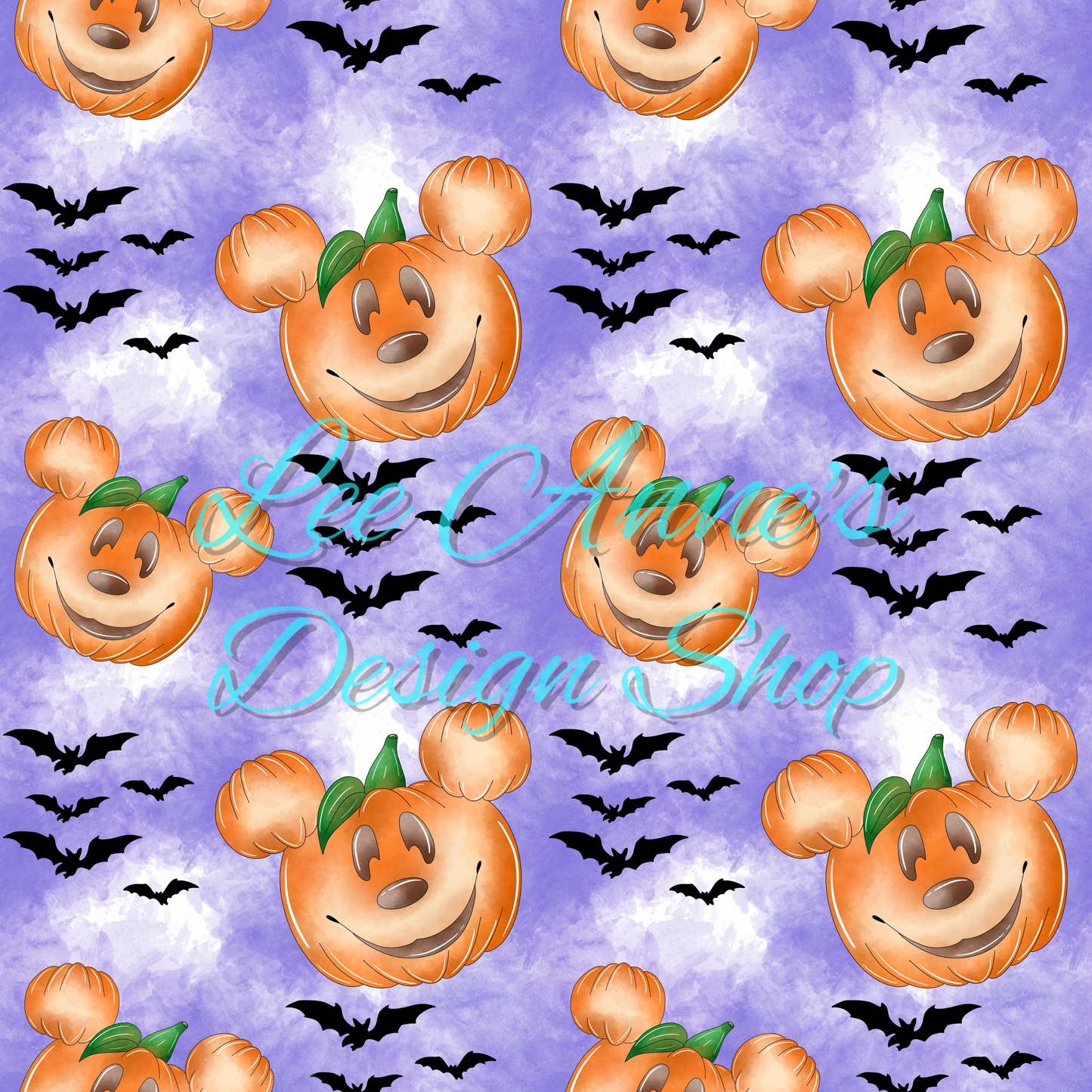 Mouse Halloween Seamless