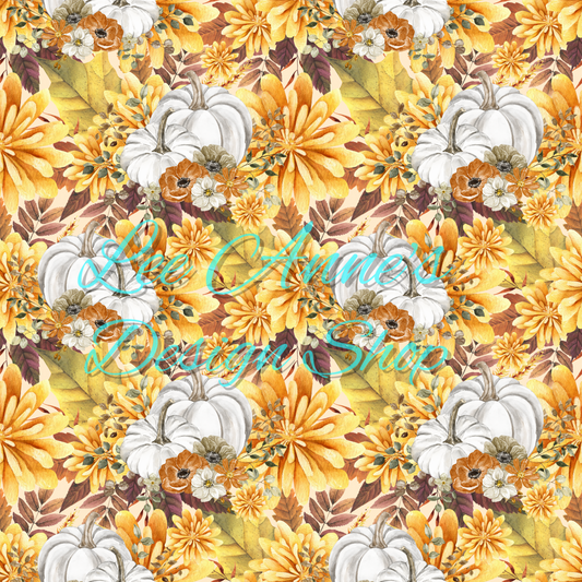 Fall Floral Seamless