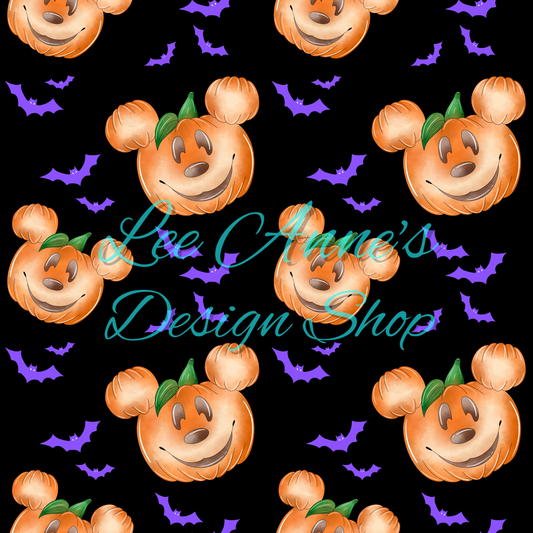 Mouse Halloween Seamless