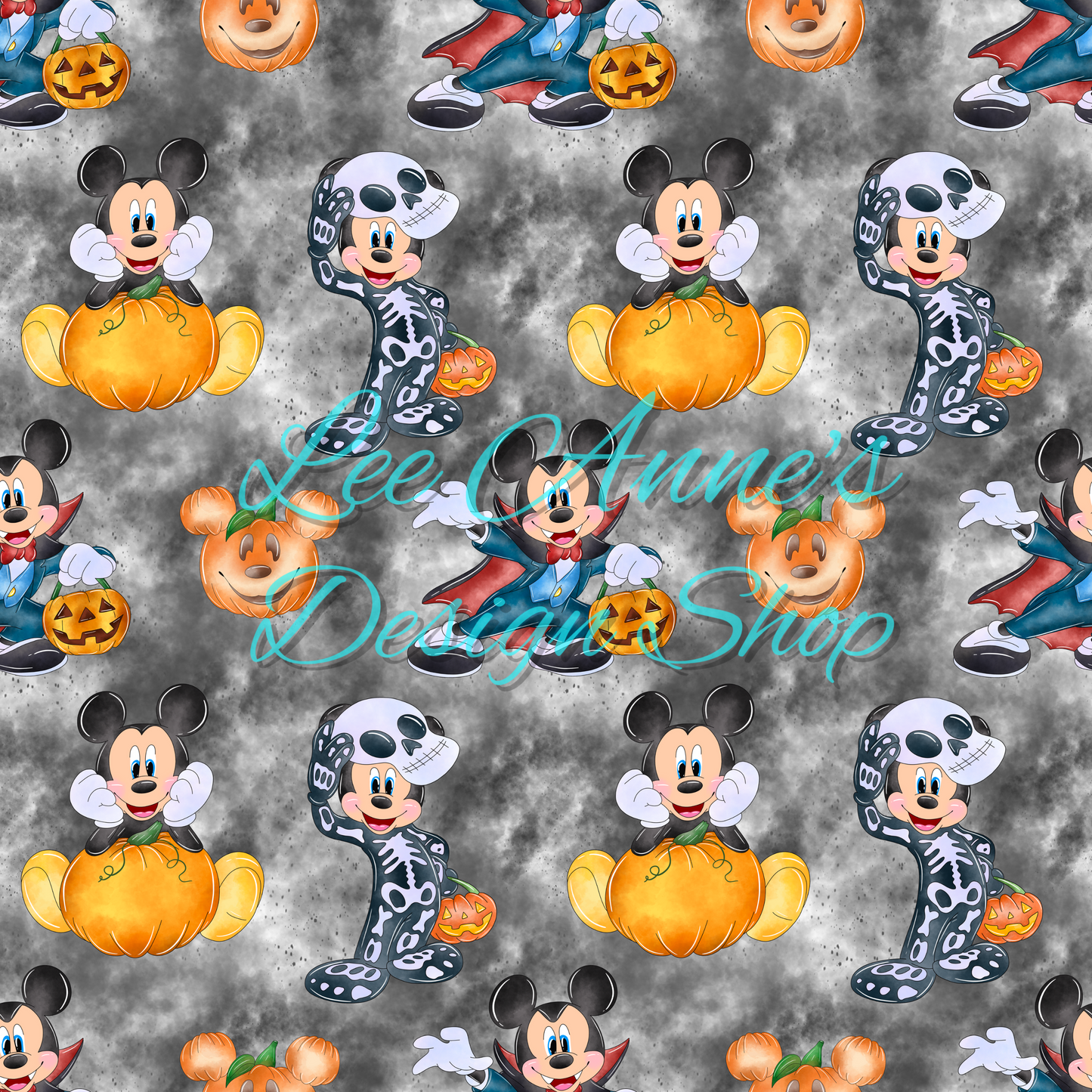 Mouse Halloween Seamless
