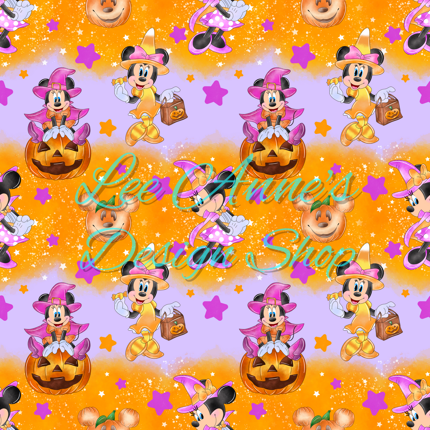 Mouse Halloween Seamless