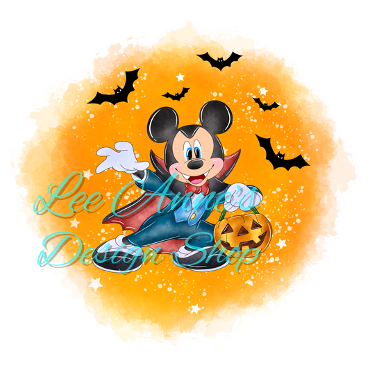 Mouse Halloween Sublimation