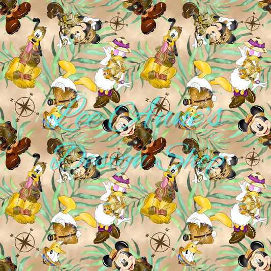 Mouse Safari Seamless