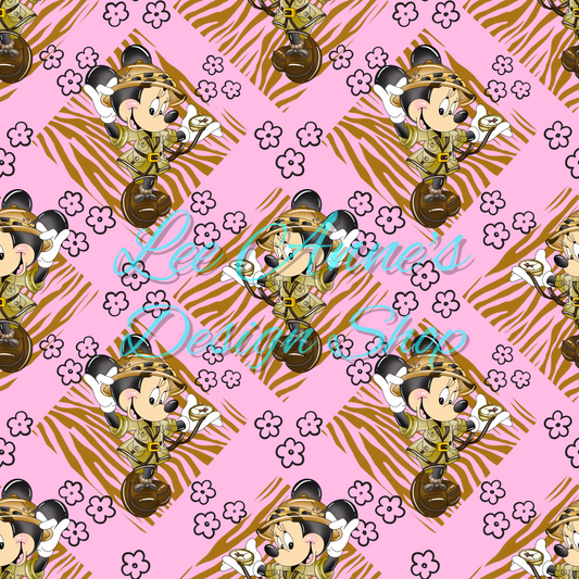 Mouse Safari Seamless