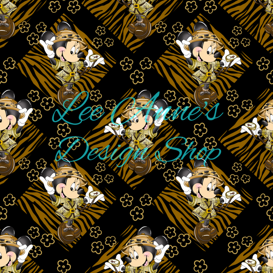 Mouse Safari Seamless