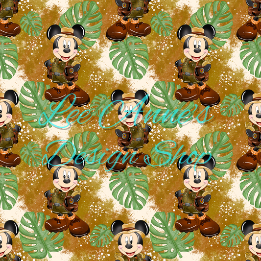 Mouse Safari Seamless