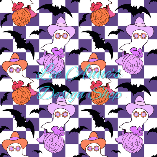 Groovy Halloween Seamless
