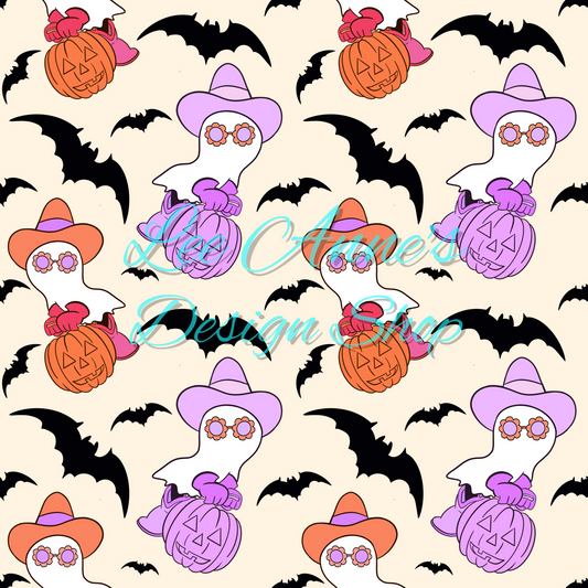 Groovy Halloween Seamless