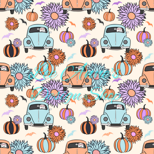 Groovy Halloween Seamless