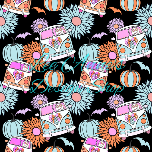 Groovy Halloween Seamless