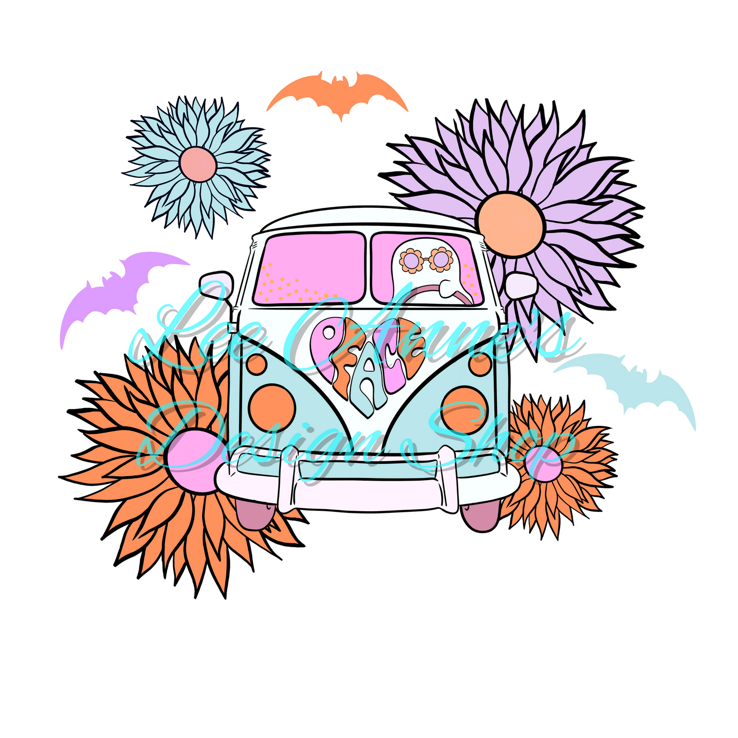 Groovy Halloween Sublimation