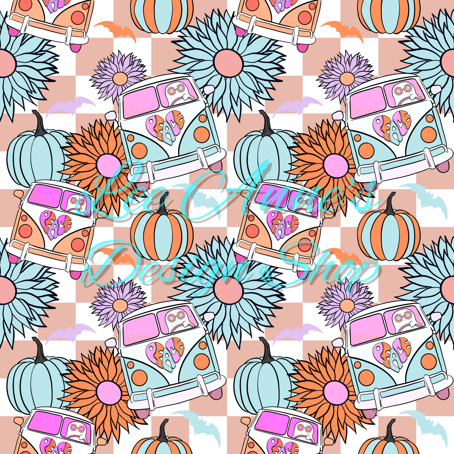 Groovy Halloween Seamless