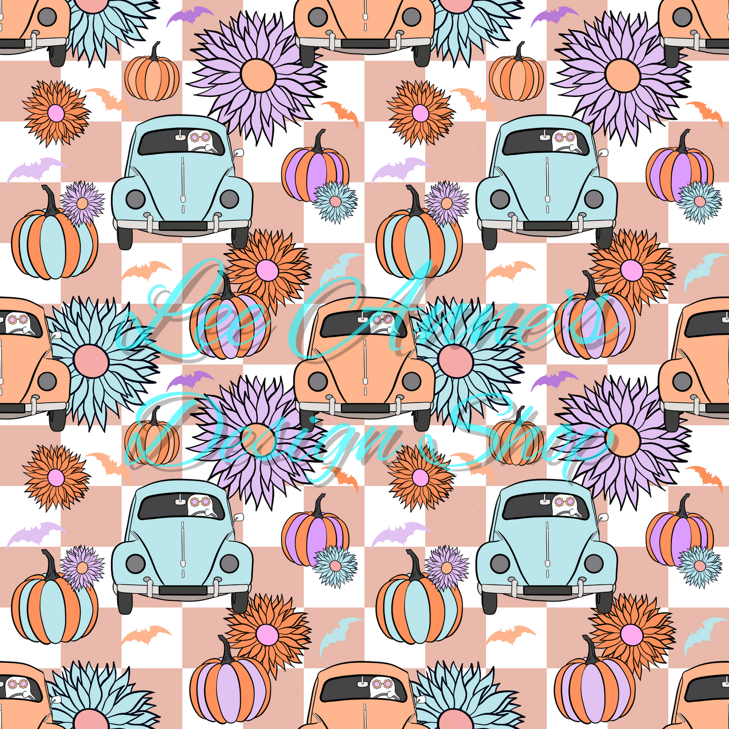 Groovy Halloween Seamless