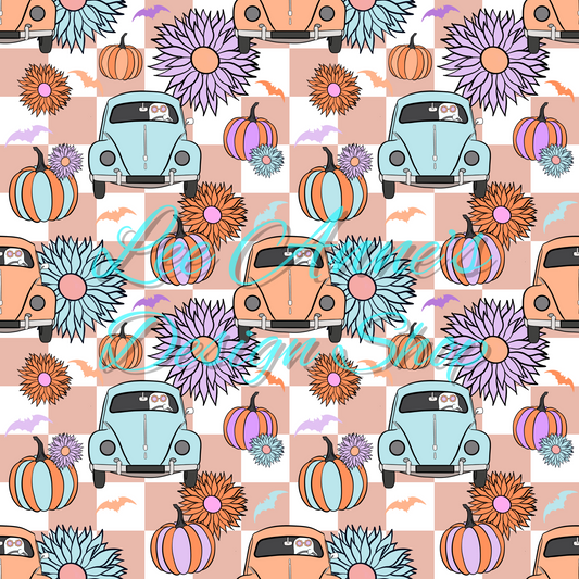 Groovy Halloween Seamless