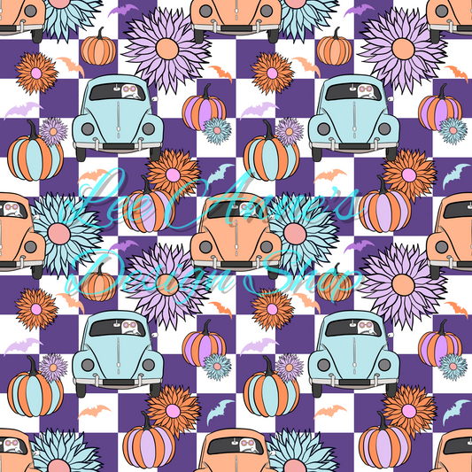 Groovy Halloween Seamless
