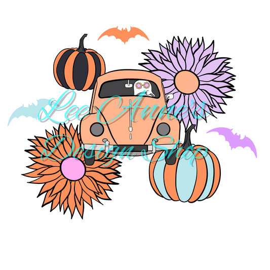 Groovy Halloween Sublimation