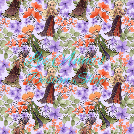 Witches Halloween Seamless