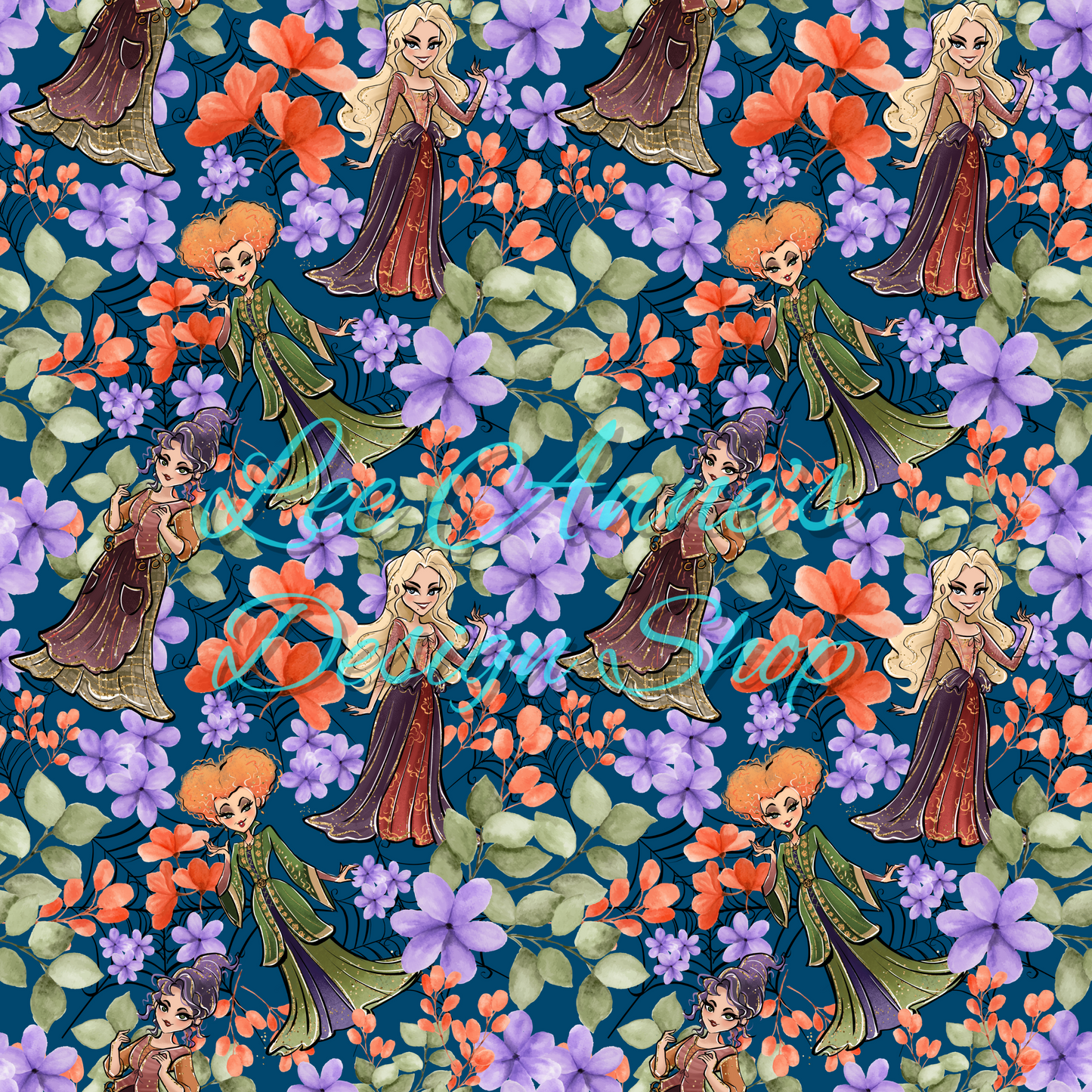 Witches Halloween Seamless