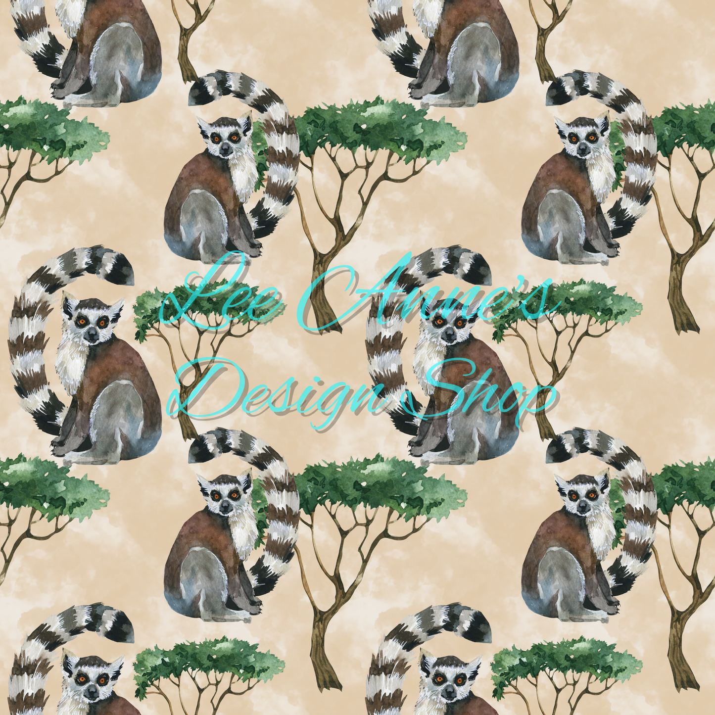 Safari Animal Seamless