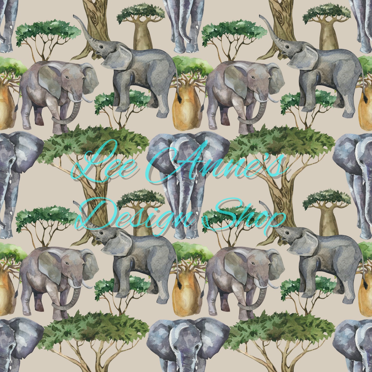 Safari Animal Seamless