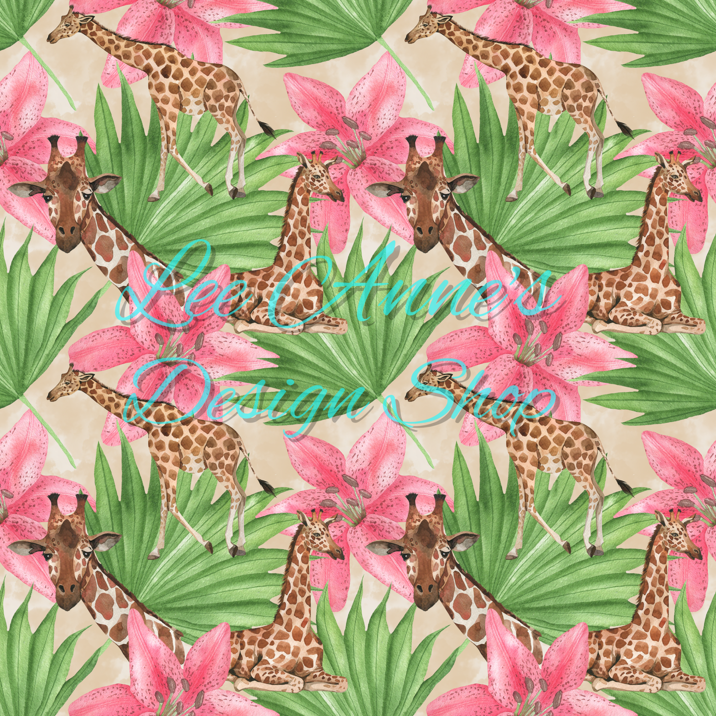 Safari Animal Seamless