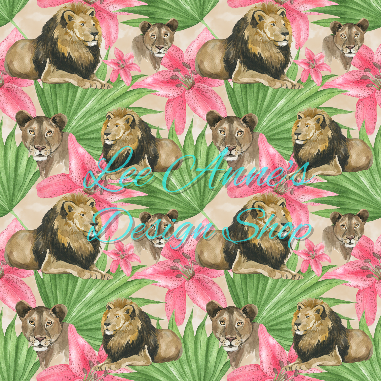Safari Animal Seamless