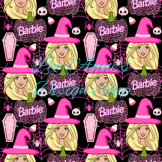 Doll Halloween Seamless