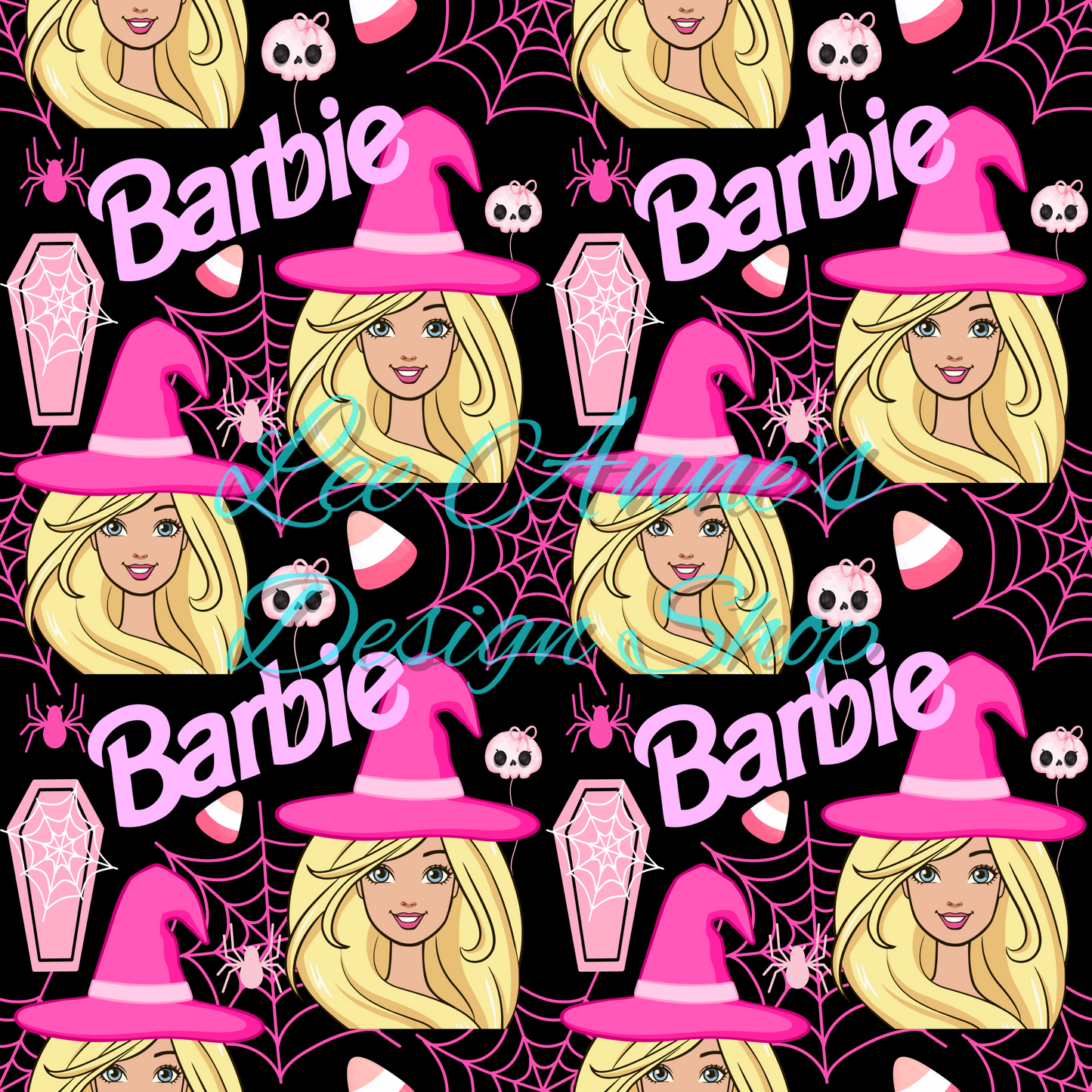 Doll Halloween Seamless
