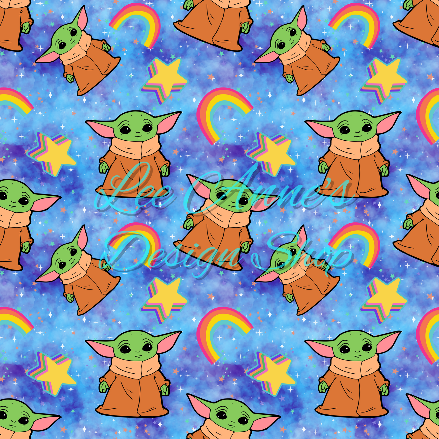 Baby Yoda Seamless