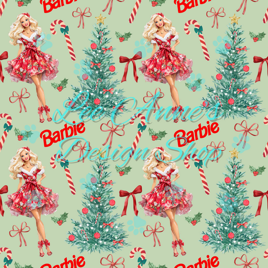 Christmas Doll Seamless