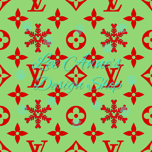 Christmas Boujee Seamless