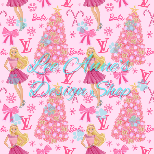 Christmas Doll Boujee Seamless