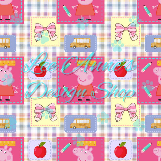 School Pig Seamless