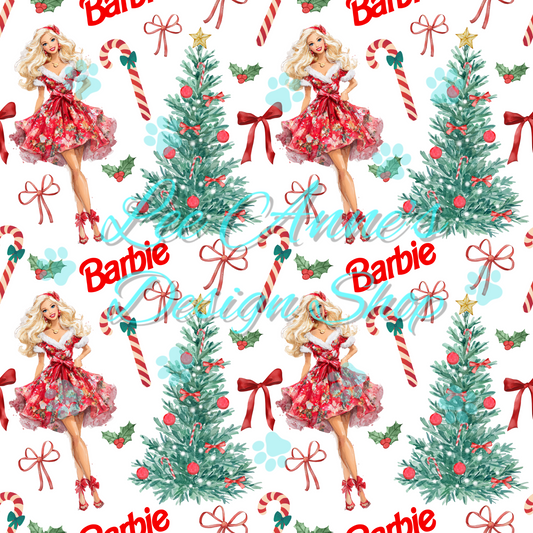 Christmas Doll Seamless