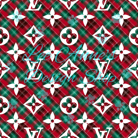 Boujee Plaid Seamless