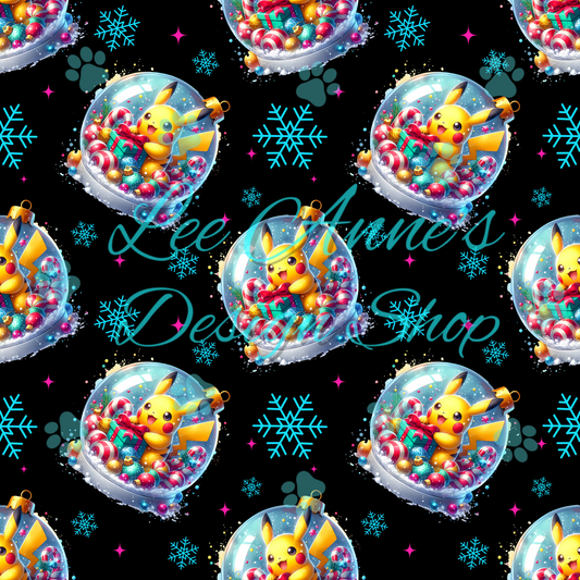Poke Christmas  Seamless