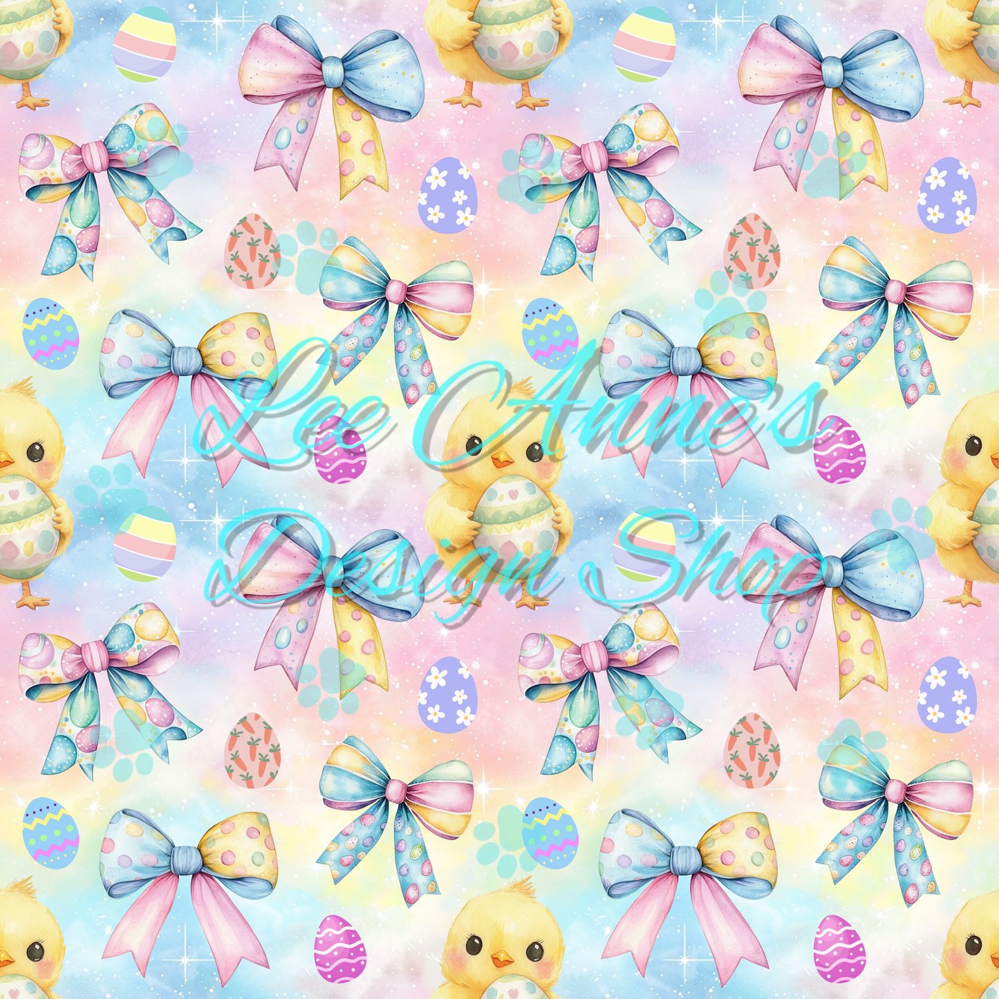 Easter bows Seamless