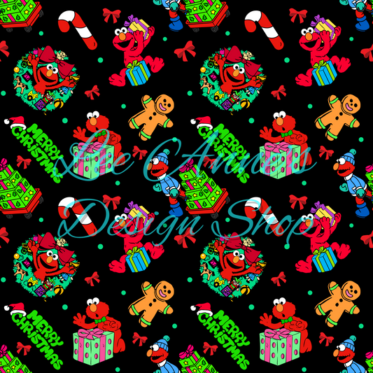 Christmas Puppets Seamless