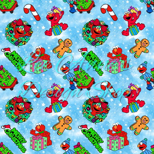 Christmas Puppets Seamless
