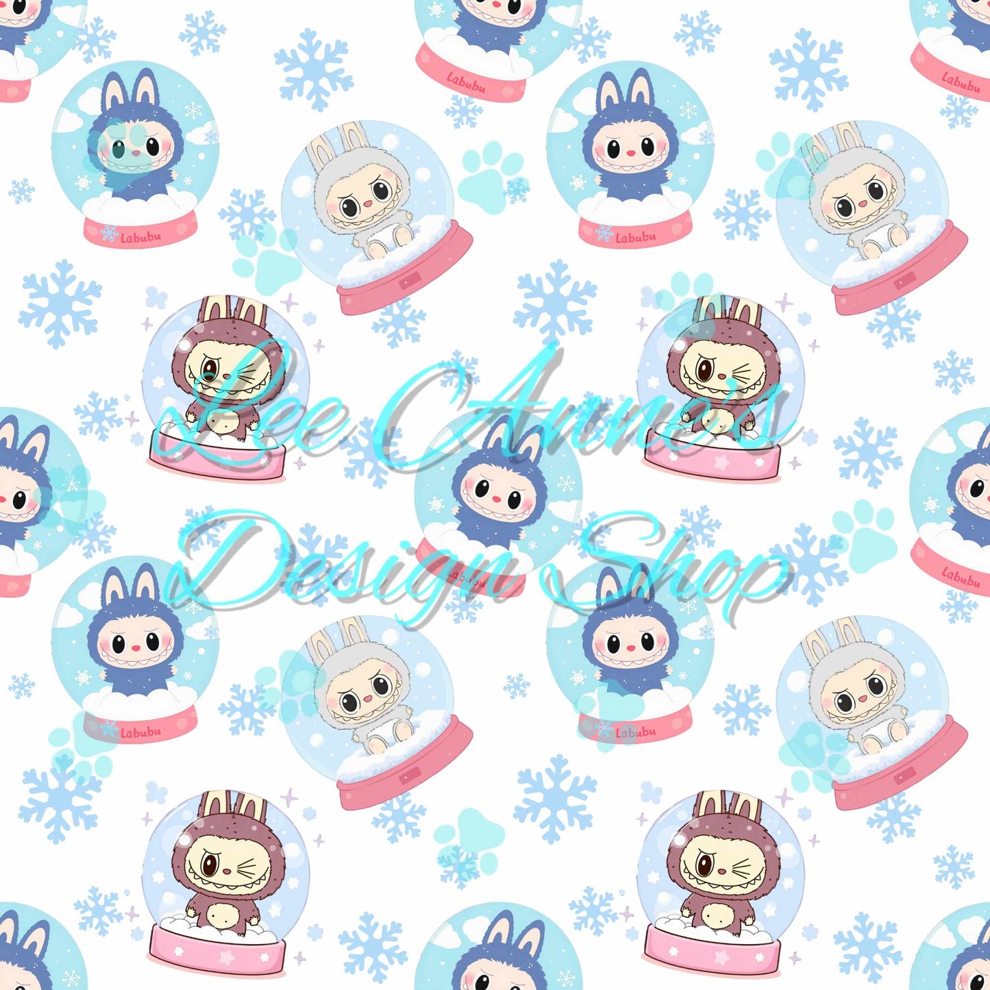 Christmas Monster Seamless