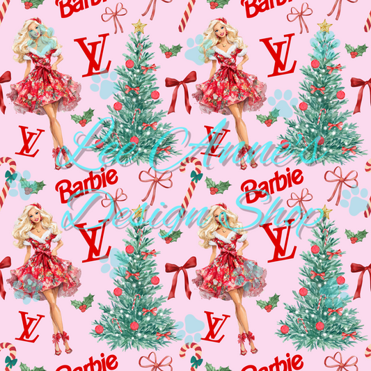 Christmas Doll Boujee Seamless