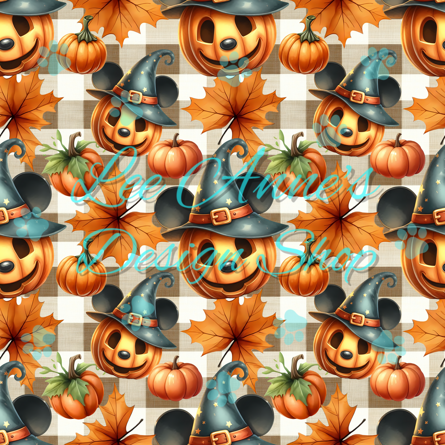 Fall Mouse Seamless