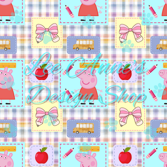 School Pig Seamless