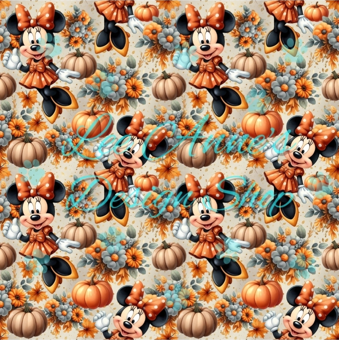 Fall Mouse Seamless