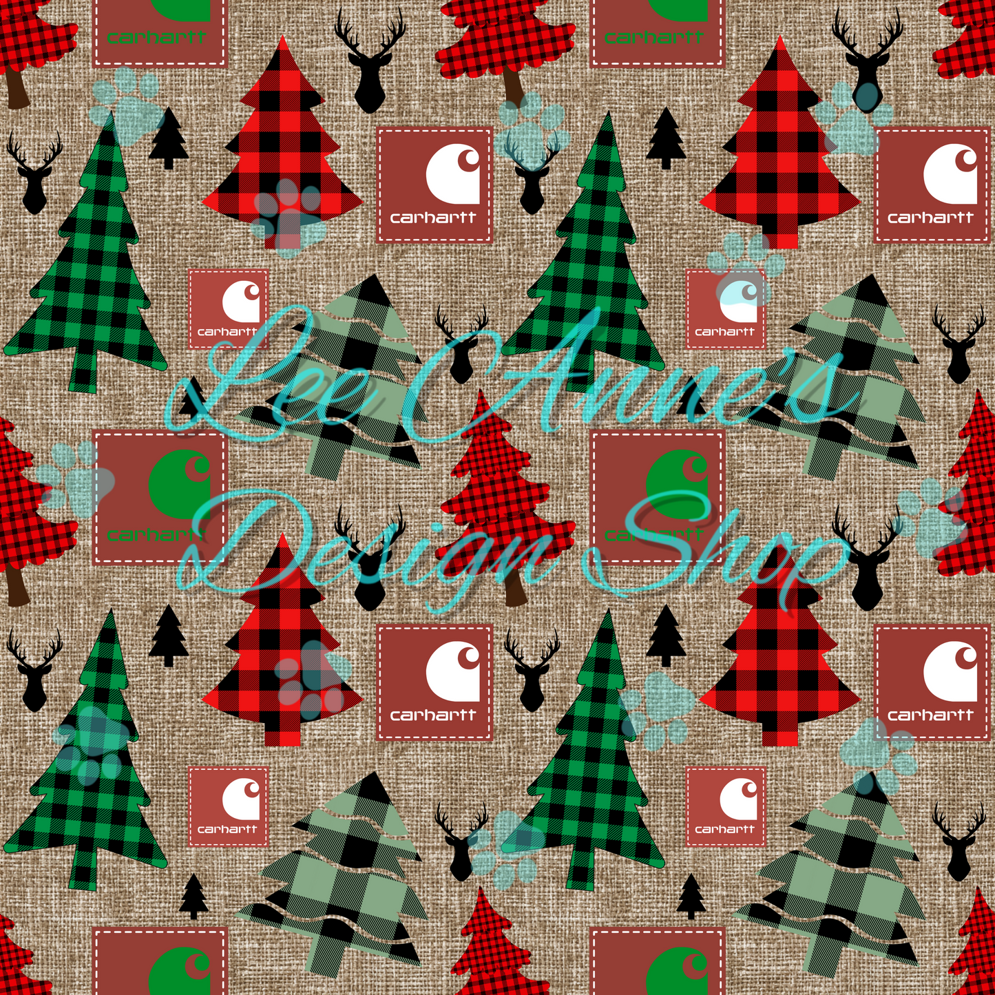Brands Christmas Seamless