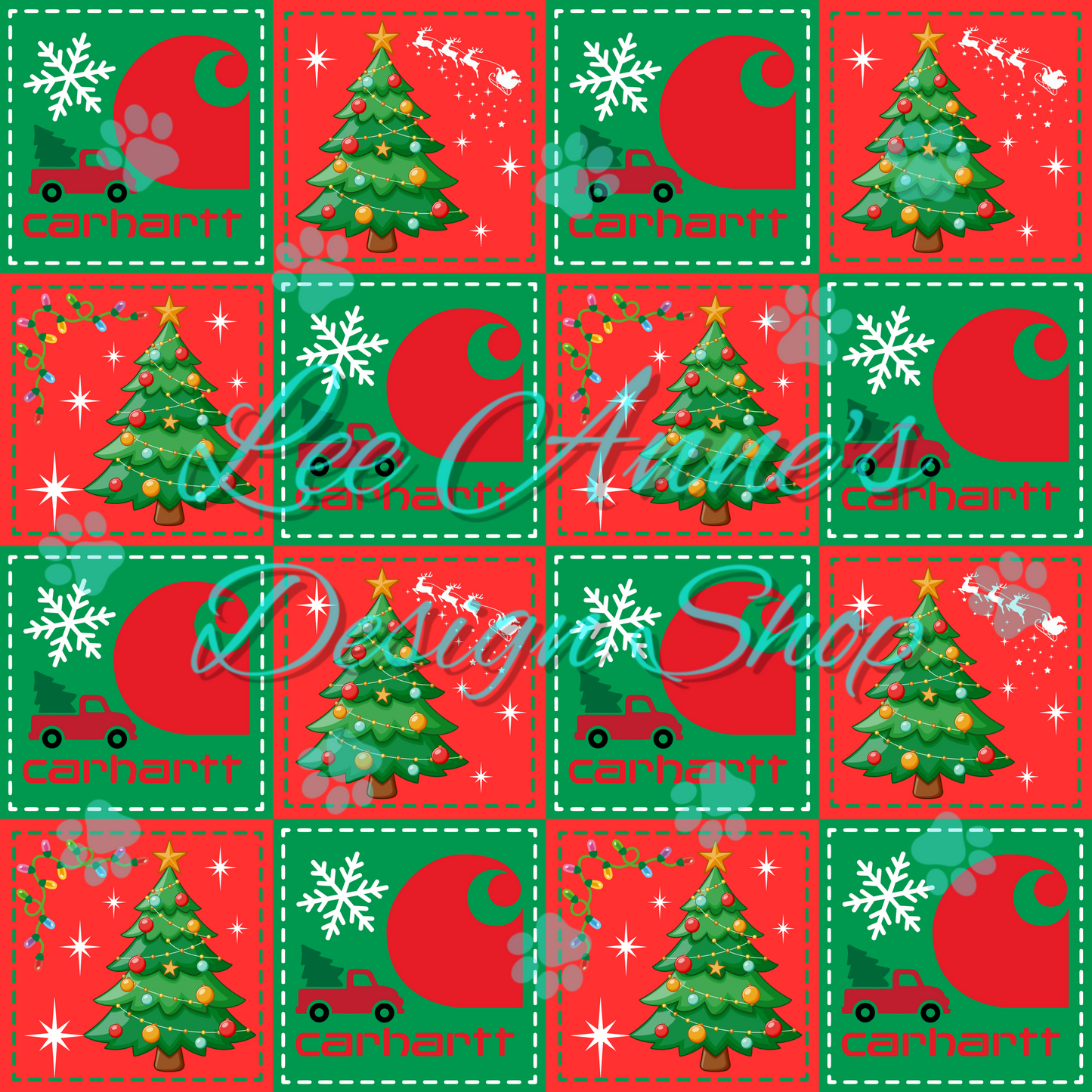 Brands Christmas Seamless
