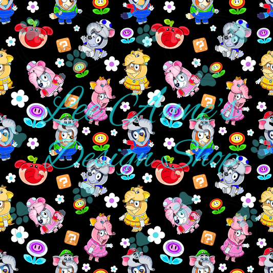 Plumber Heeler Mashup Seamless