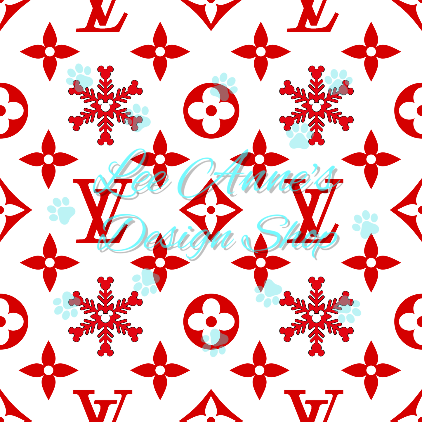 Christmas Boujee Seamless